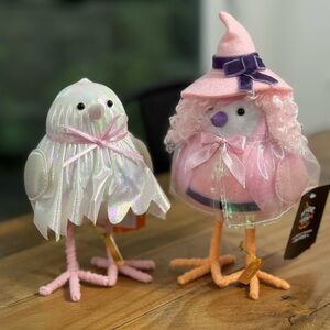 Hyde and EEK! Boutique Halloween Featherly Friends™ 'Glitzy' & ‘Whisper’